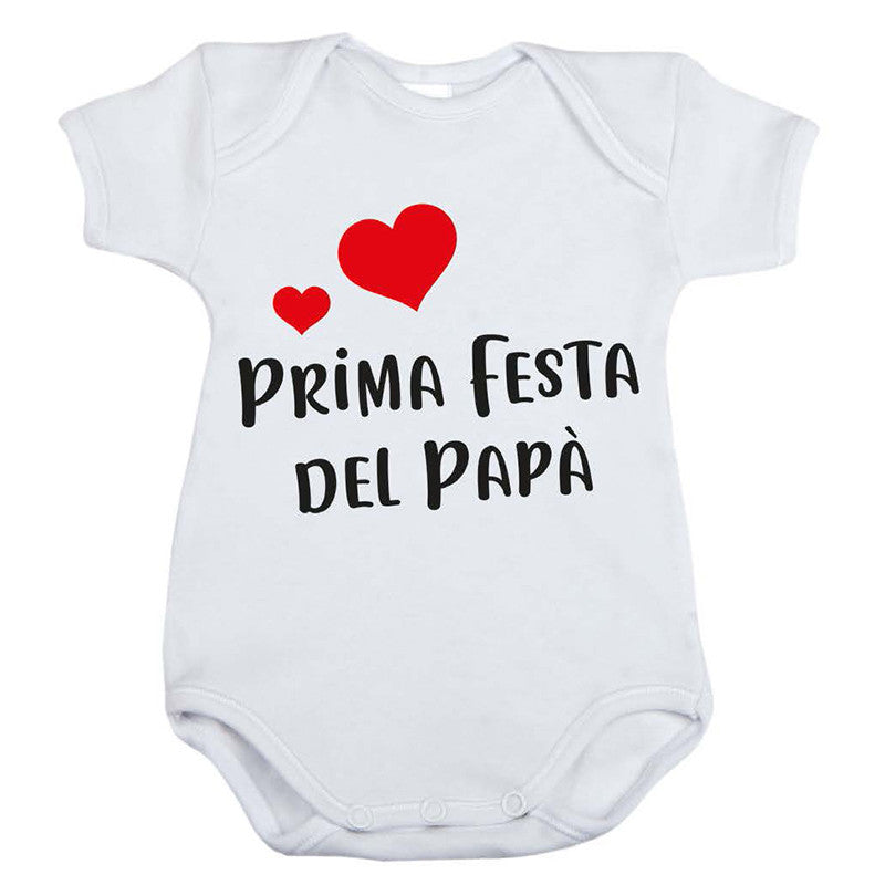 Body Neonato Prima Festa del Papà - 12/18 Mesi