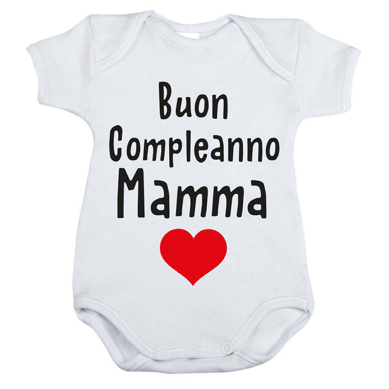 Body Neonato - Buon Compleanno Mamma
