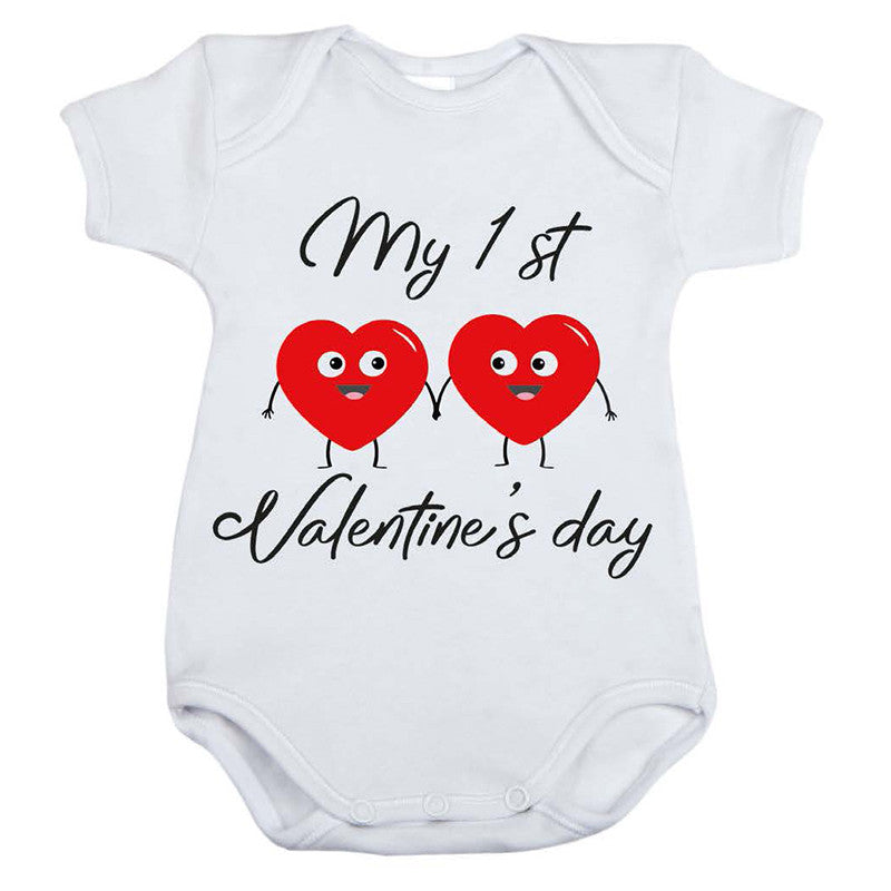 Body Neonato My 1st Valentine's Day - 6/9 Mesi