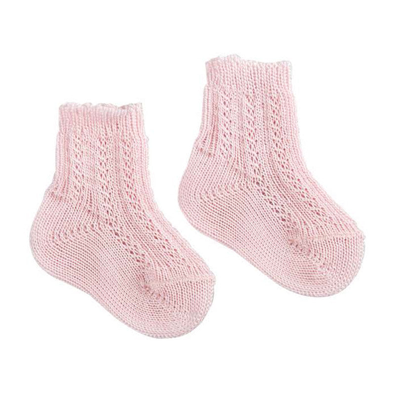 Calzino Corto in Cotone - Rosa