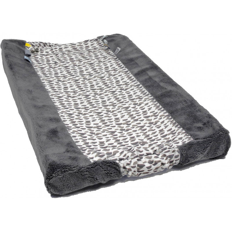 Wickelauflagenbezüge Snoozebaby Happy Dressing Frost Grey