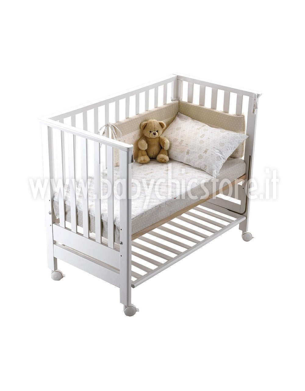 Lettino Contact Azzurra Design Bianco