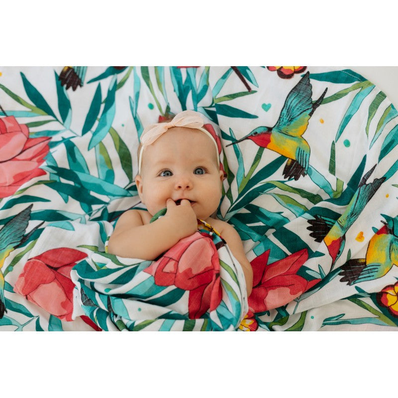 Tommy Lise - Mussola in Bambù Flowery Grace