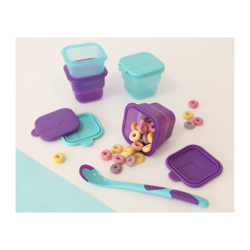 Set Cucchiaio con Barattoli - Azzurro