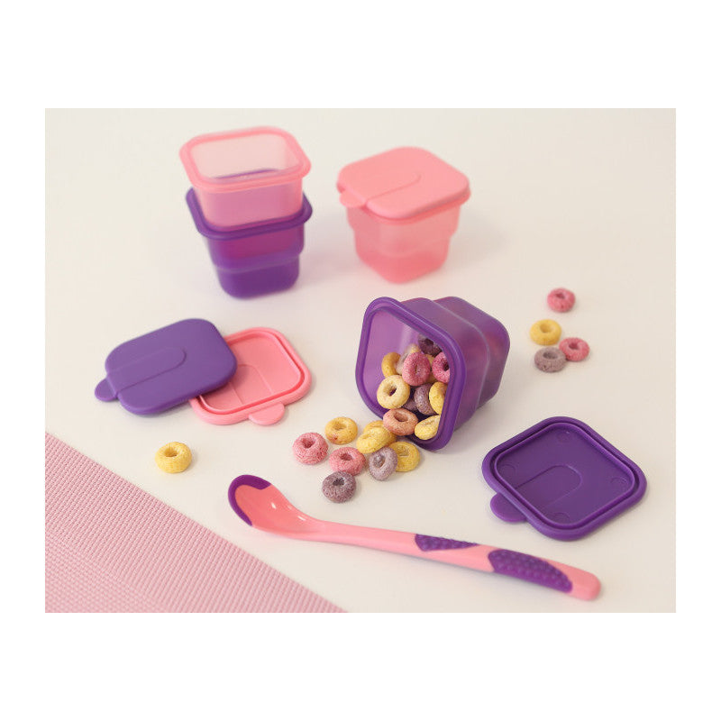 Set Cucchiaio con Barattoli - Rosa