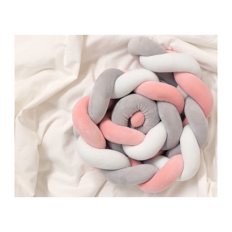 Riduttore Treccia per Lettino - Rosa/Grigio