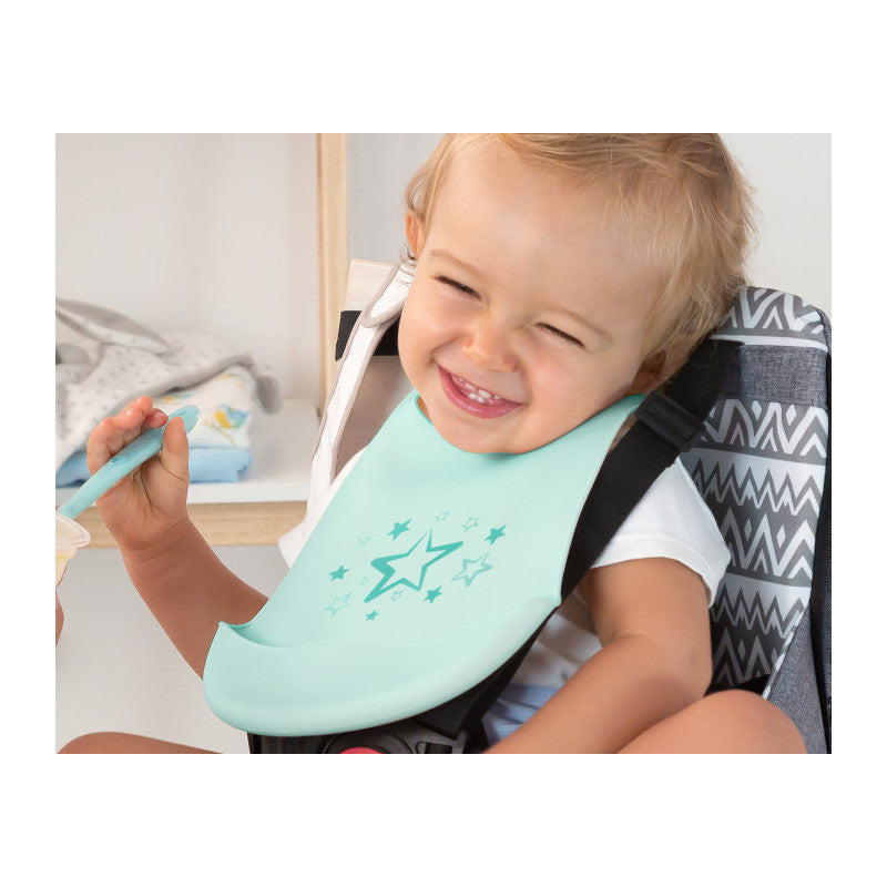 Kiokids - Bavaglino in Silicone - Azzurro