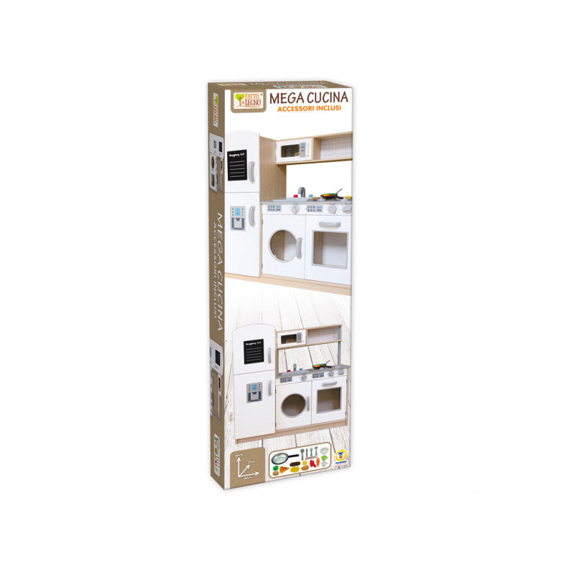 Mega Cucina in Legno Con Accessori