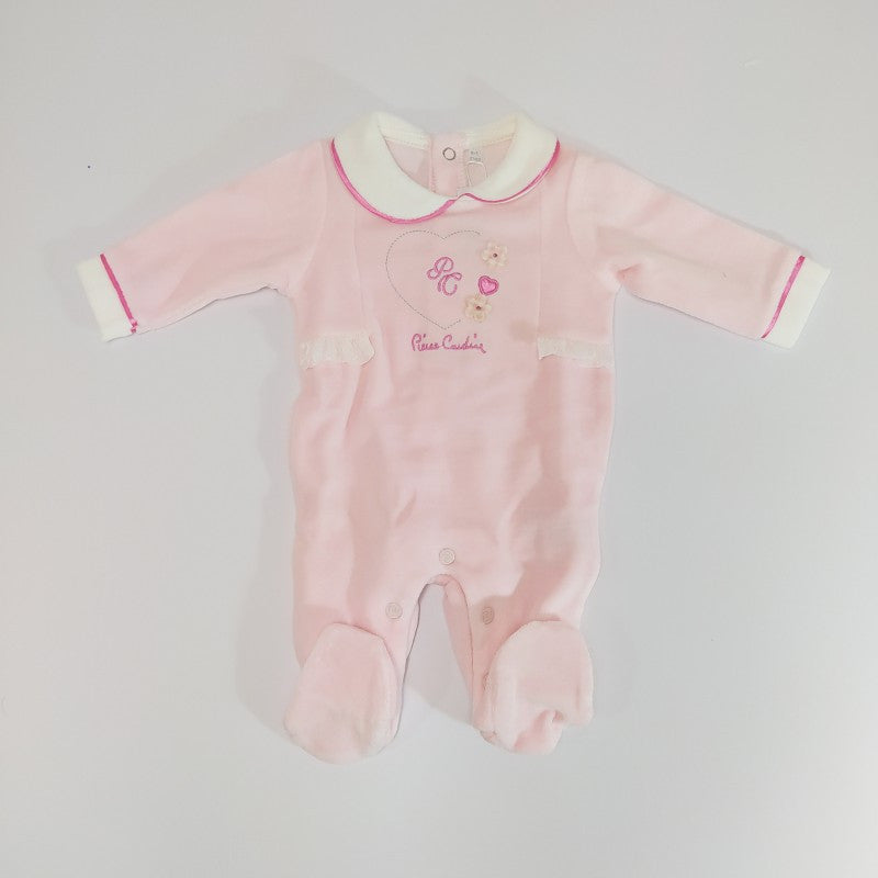 Combishort Chenille Rose Pierre Cardin