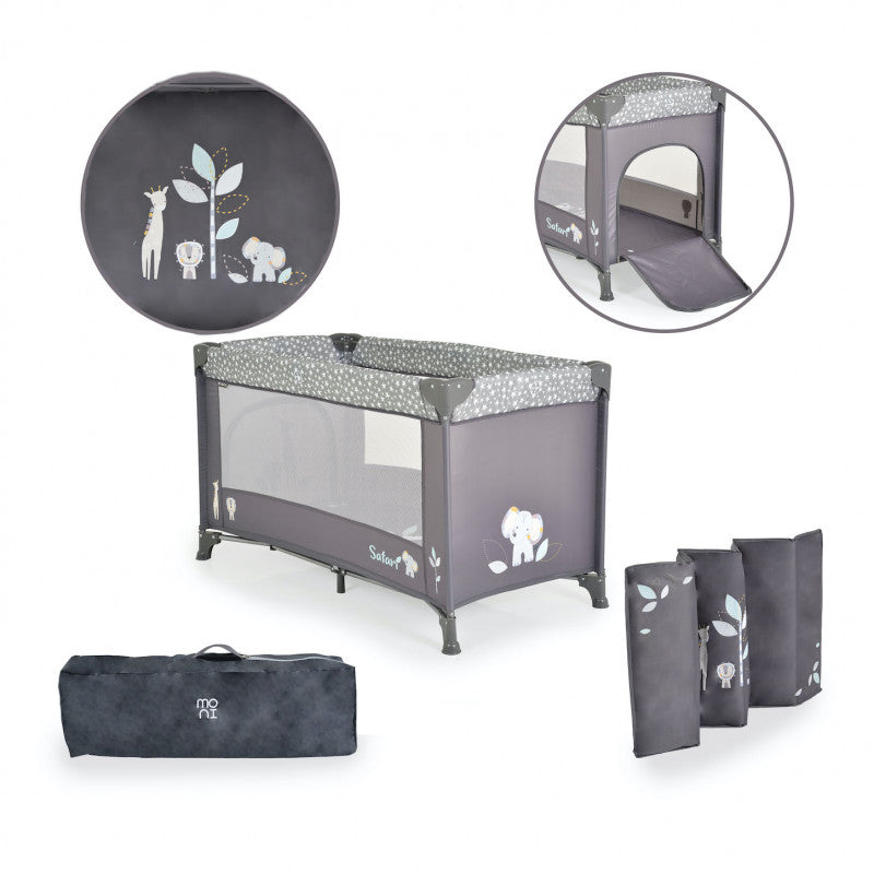 Lettino da Campeggio - Safari Graphite