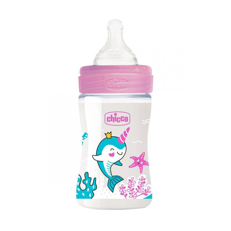 Biberon Benessere Flusso Lento In Plastica