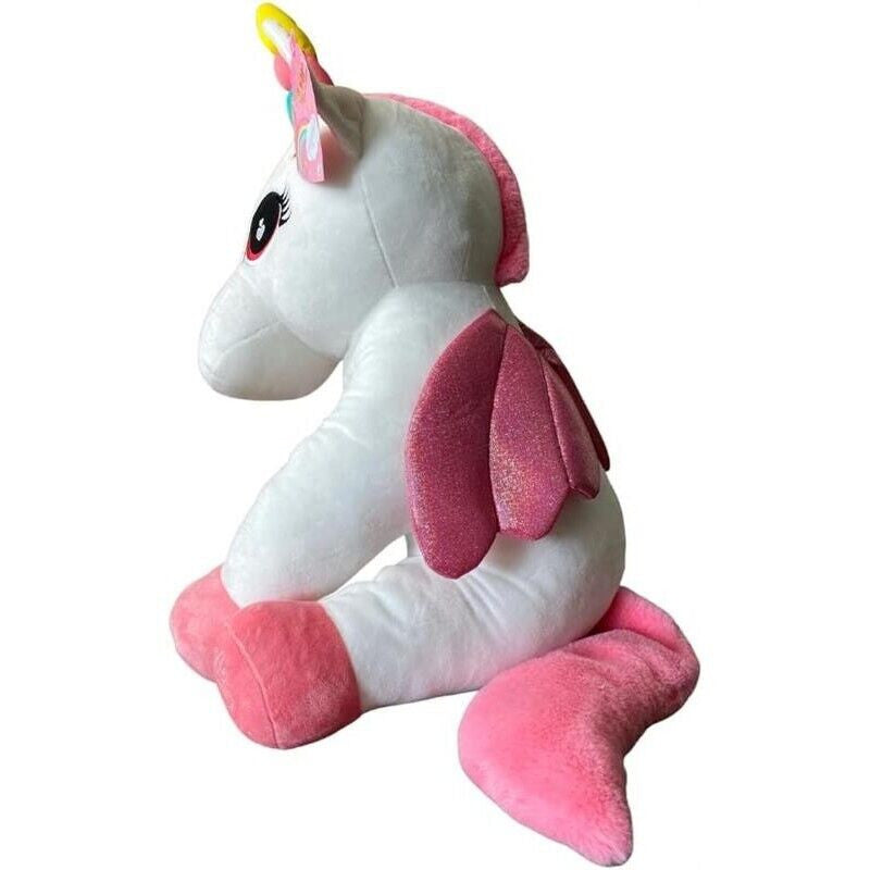 Peluche Unicorno Pegasus - 60 Cm