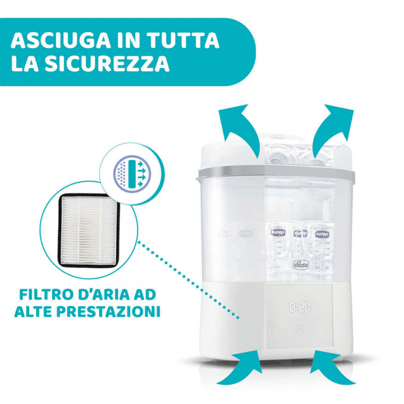 Filtro Hepa per sterilizzatore modulare con essiccatore