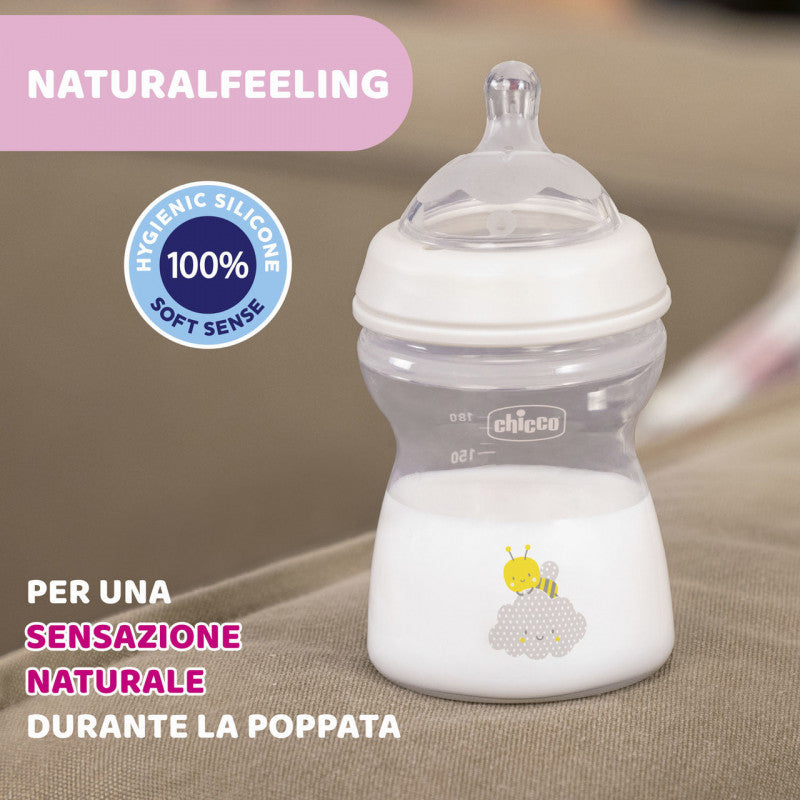 Chicco- Biberon Natural Feeling 250ml